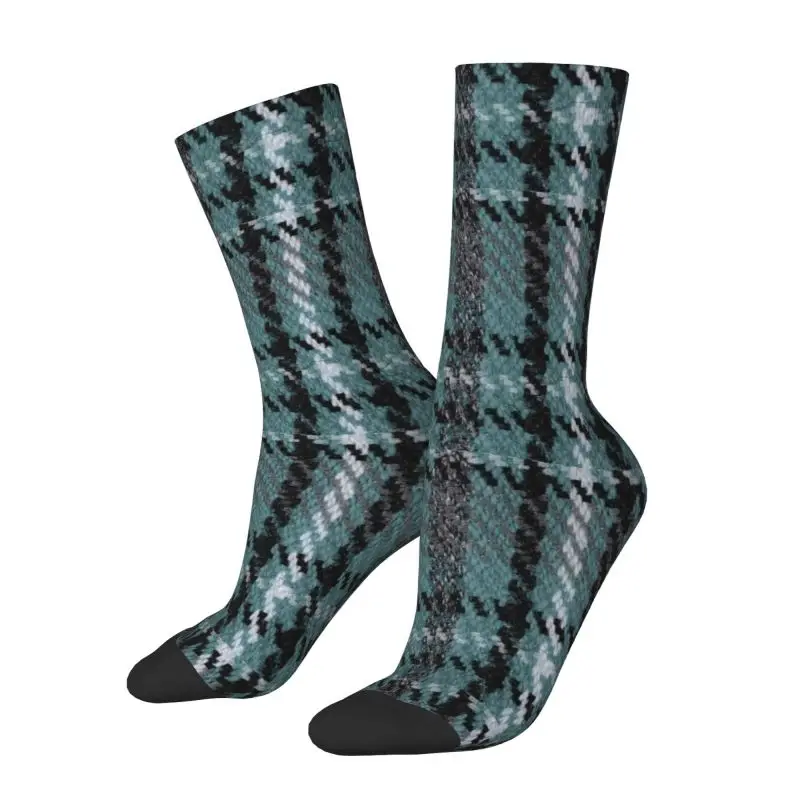 Scotland Royal Stewart Tartan Plaid Men's Crew Socks Unisex Cool Spring Summer Autumn Winter Dress Socks