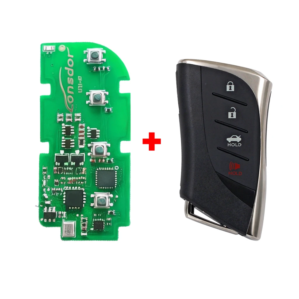 Lonsdor Smart Key LT21-07 with 8A-B6 Chip For Lexus - AliExpress 34