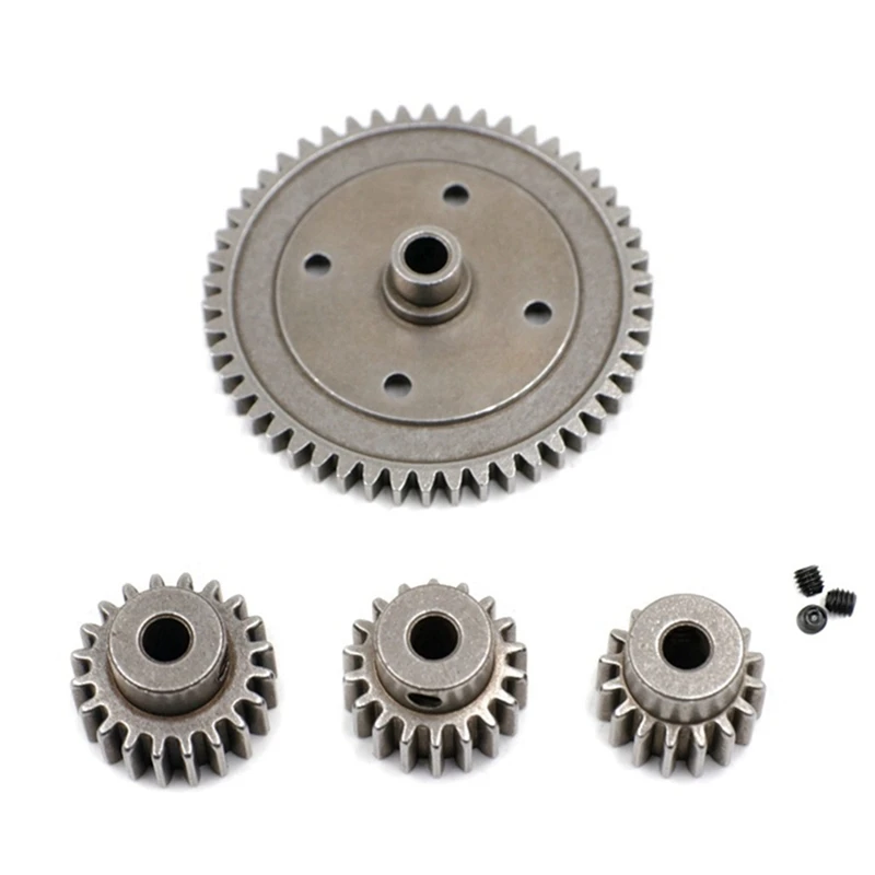 50T Spur Gear With 16T 18T 20T Pinions Gear Set For Arrma 1/7 Mojave Infraction 1/8 KRATON Typhon Outcast Upgrade Parts