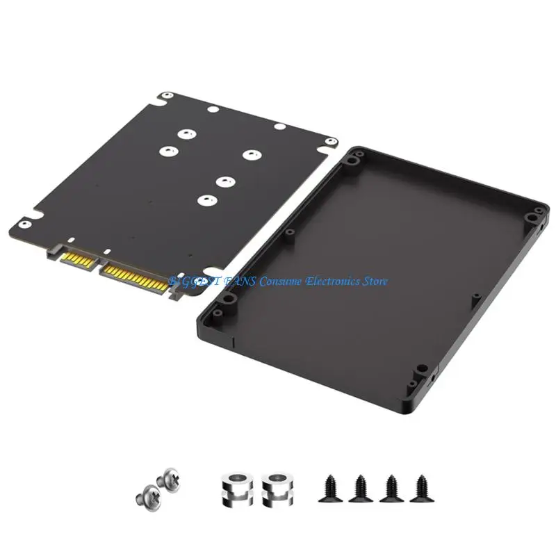 Two M.2 B NGFFs SSDs to 2.5in SATAIII Adapters M.2 NGFFs To SATAs Adapters Card