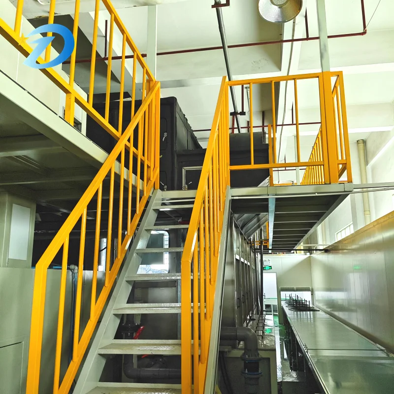 Automated Painting Production Line Paint Spraying Equipment Surface Treatment Powder Spraying Combustion Chamber