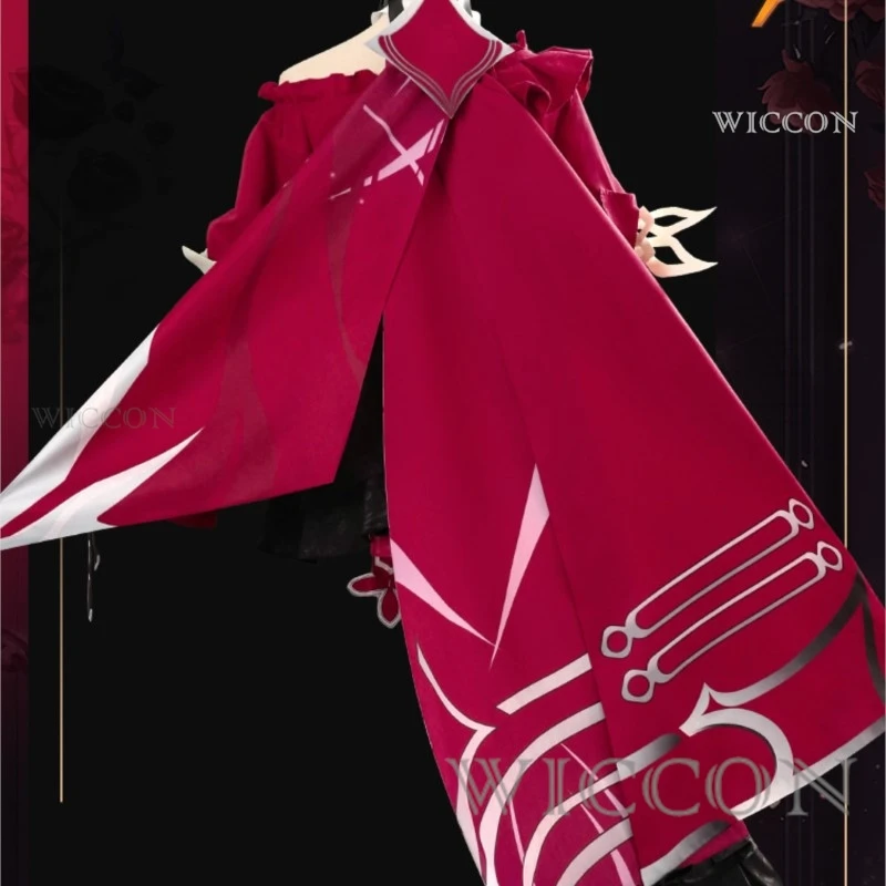 أزياء هونكاي إمباكت الثالث ثيليما التأثيرية أزياء جميلة وجميلة فستان موحد أحذية شعر مستعار للنساء بدلة لعب الأدوار لحفلات الهالوين