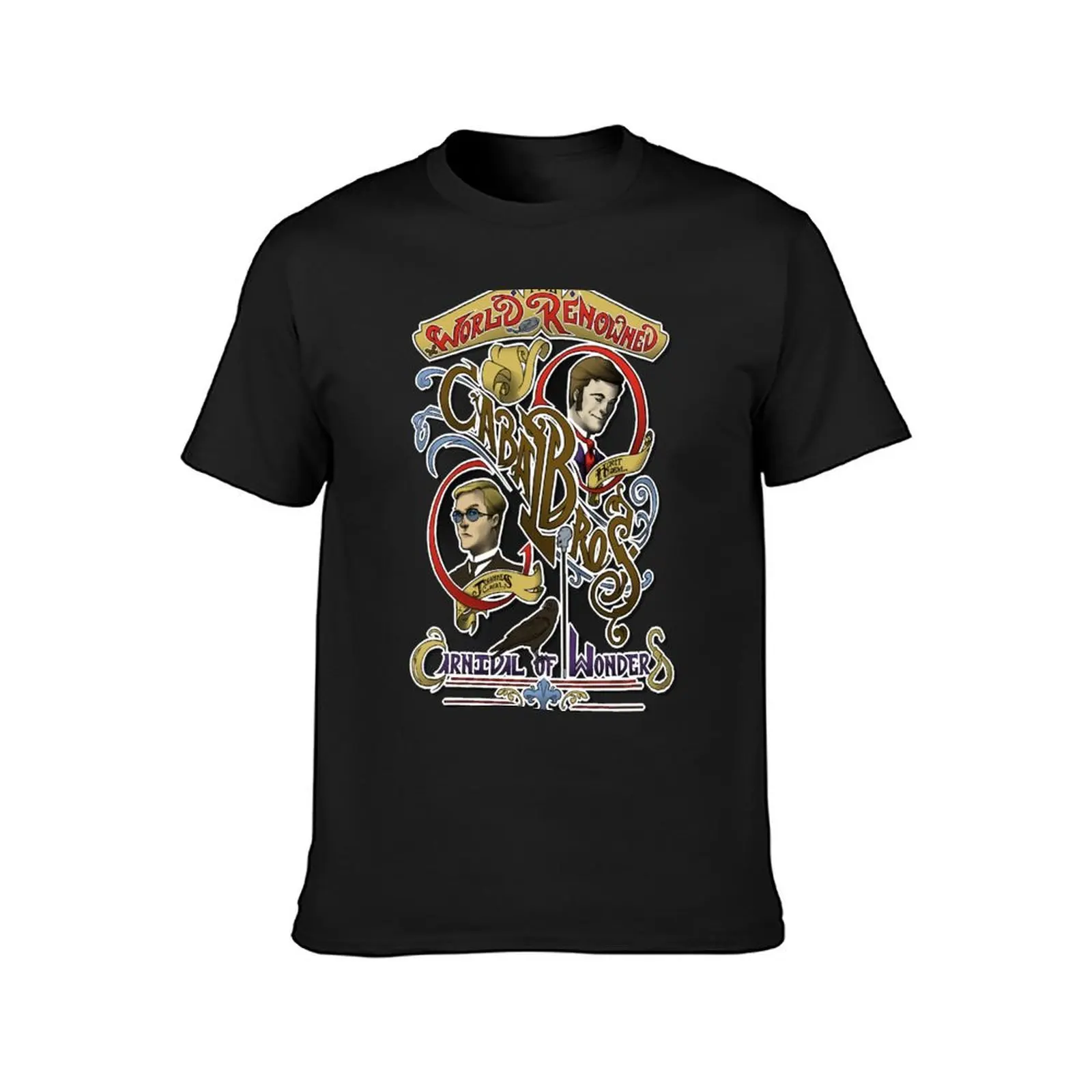 The World Renowned Cabal Bros Carnival of Wonders T-Shirt customizeds funnys boys whites mens champion t shirts