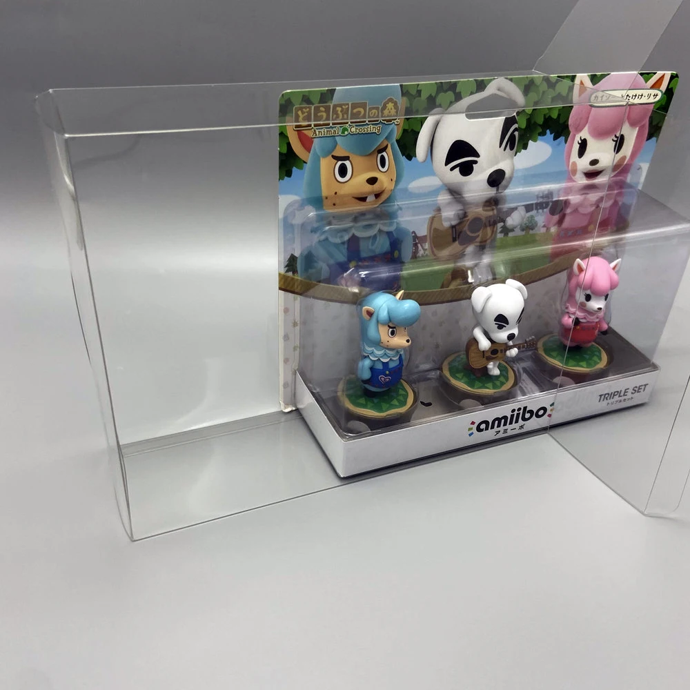 1 коробка защита для L Nintendo животных пересечение Amiibo прозрачный Дисплей Чехол Коллекционная коробка