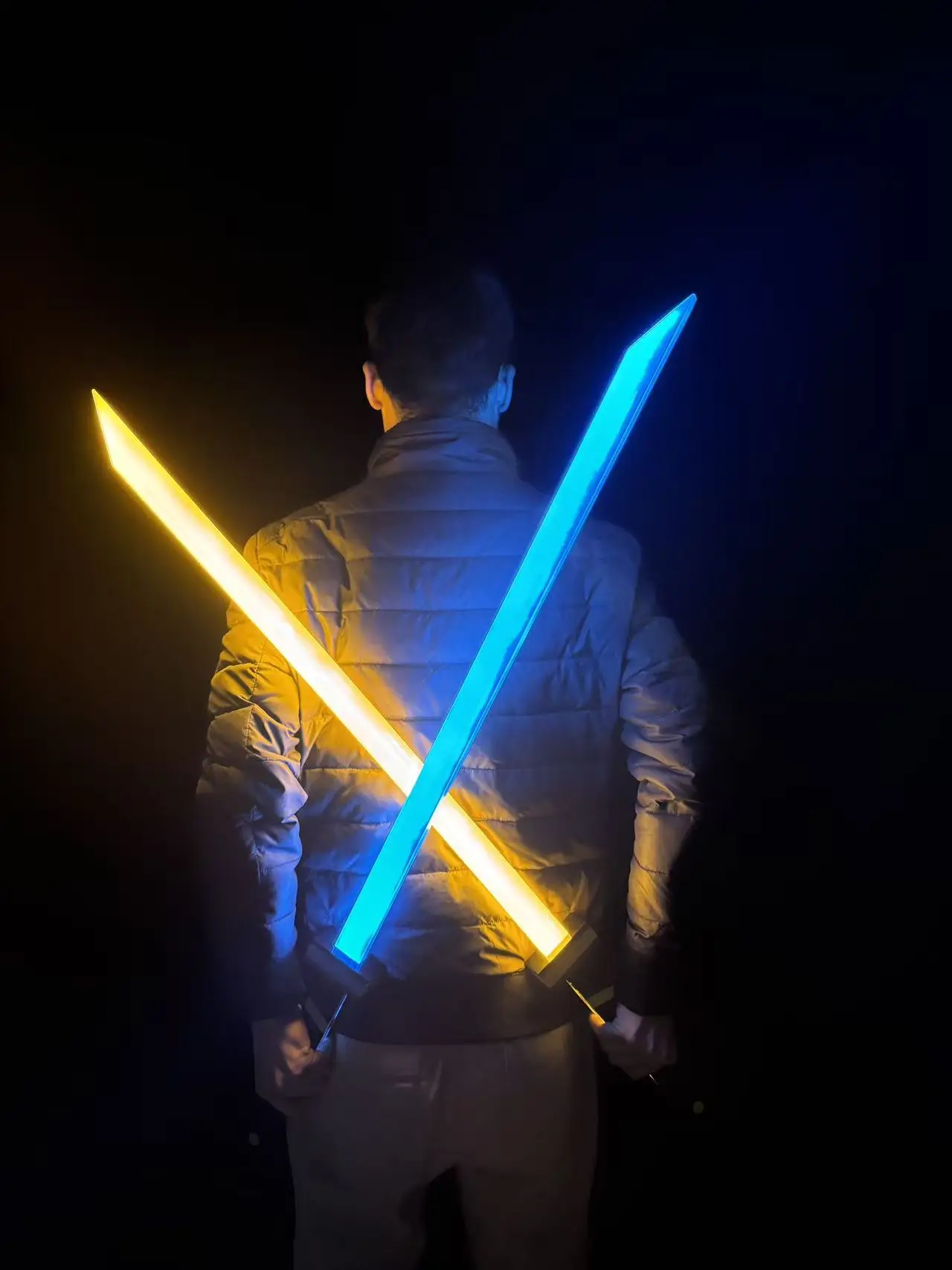 Anime AOTU Anmixiu Cosplay Luminous Sword Weapons Replica Prop Model Halloween Christmas Fancy Party Costume Accessories