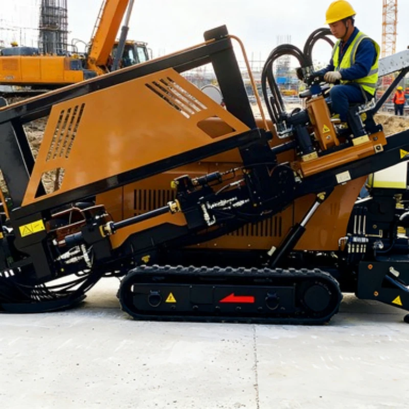 Horizontal Directional Drill Rig Customizable Pull Thrust Force For Different Projects