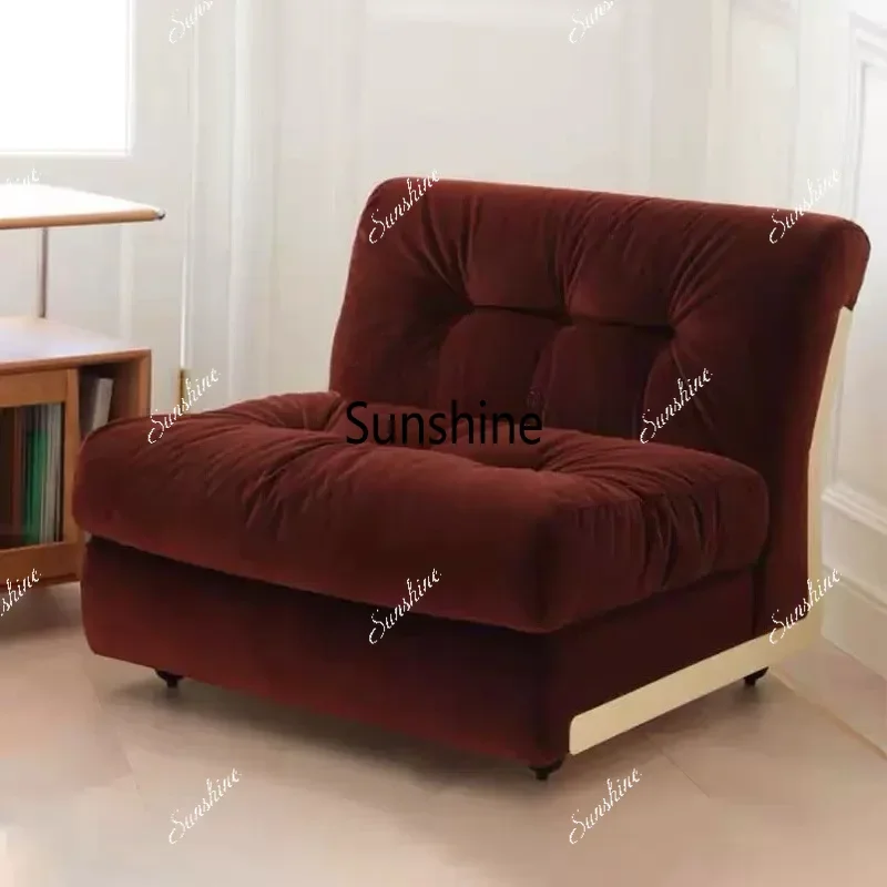 Medieval small apartment living room balcony module combination sofa chair
