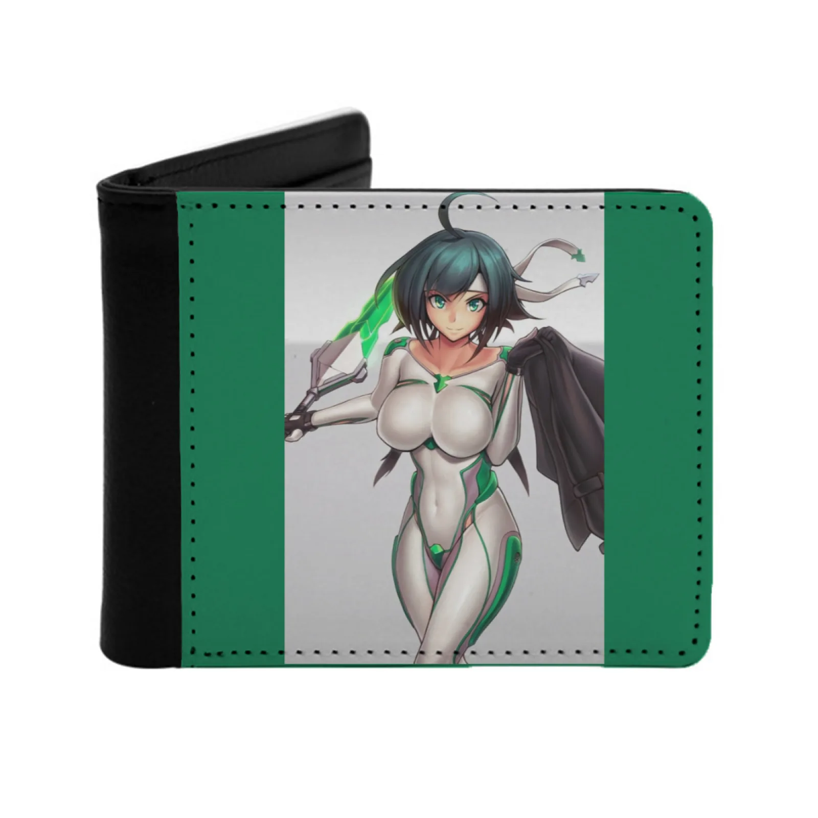 Ravy Profile 2019 الرجال محفظة جلدية بطاقة الائتمان/حاملي الهوية إدراج حقيبة المال الذكور المحافظ القصيرة الشخصية الأصلية أنيمي فتاة