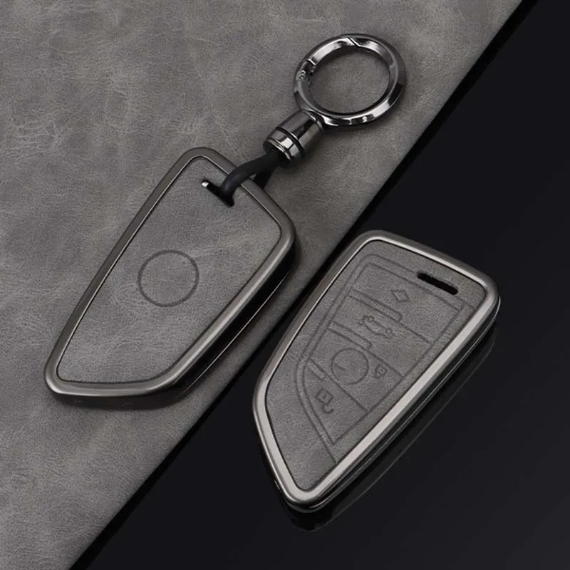 

Alloy Car Key Case Cover Shell Fob For BMW X1 U11 X2 X3 X5 X6 E46 E60 F30 F34 F10 F20 G20 G30 E90 G02 G05 F15 F16 Accessories