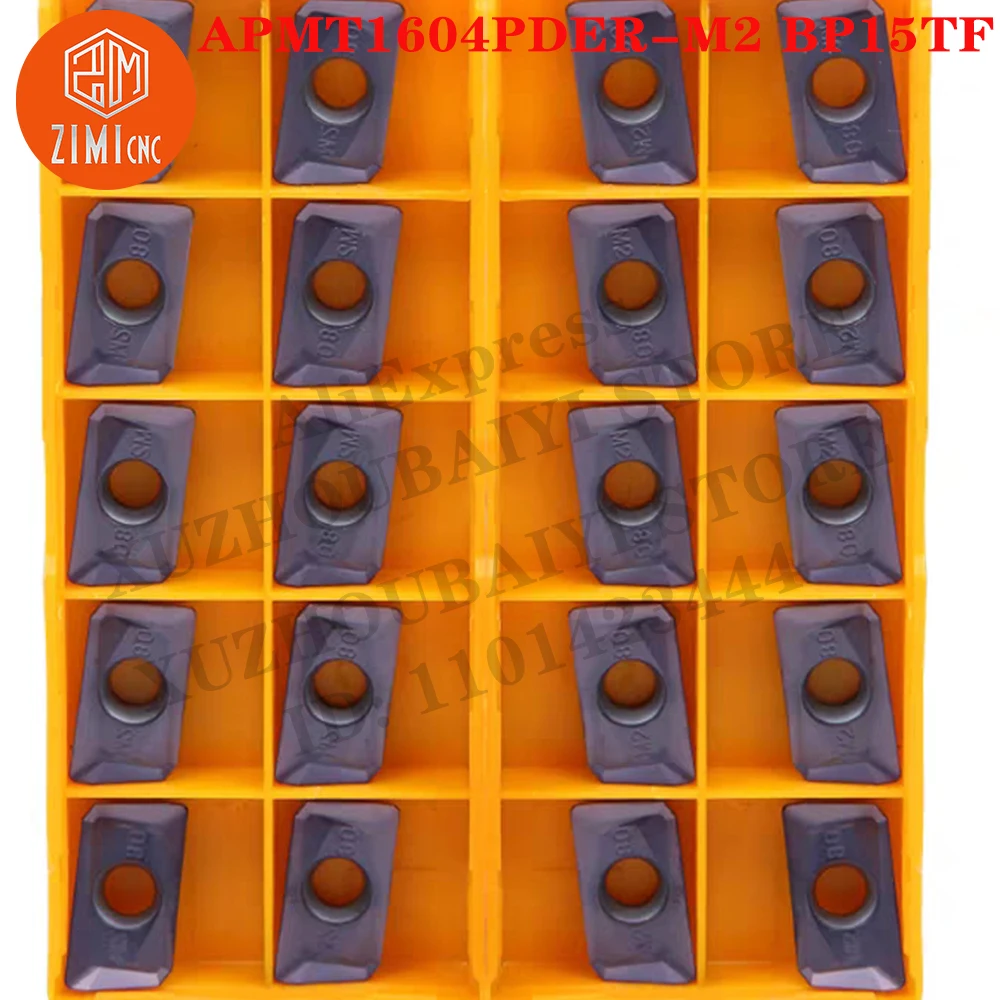 APMT1604PDER-M2 BP15TF APMT 1604 PDER-M2 Carbide Milling Insert Turning Tool CNC Tool Cutter Lathe Blad cutting tool metal lathe