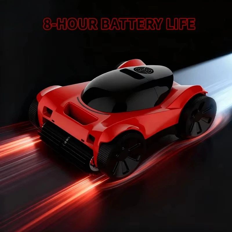 Premium Automatic Robotic Pool Vacuum Cleaner with Wall Climbing Function, Suitable For Inground And Above Ground Backyard Pools