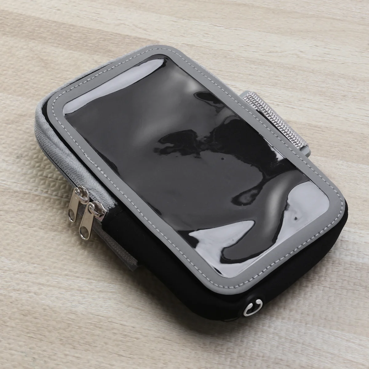 

Sports Arm Bag Waterproof Dacron Lightweight Stretchable Adjustable Belt Outdoor Running Walking Pouch for Phone Keys Money