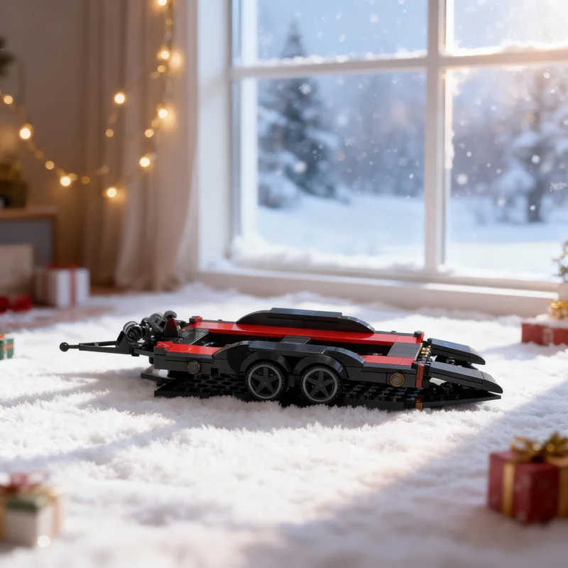 159 Piezas MOC Speed Champion, Remolque City Champions, Bloques de Construcción de Modelos, Juguetes de Arquitectura, Idea de Regalo Educativo de Navidad para Niños
