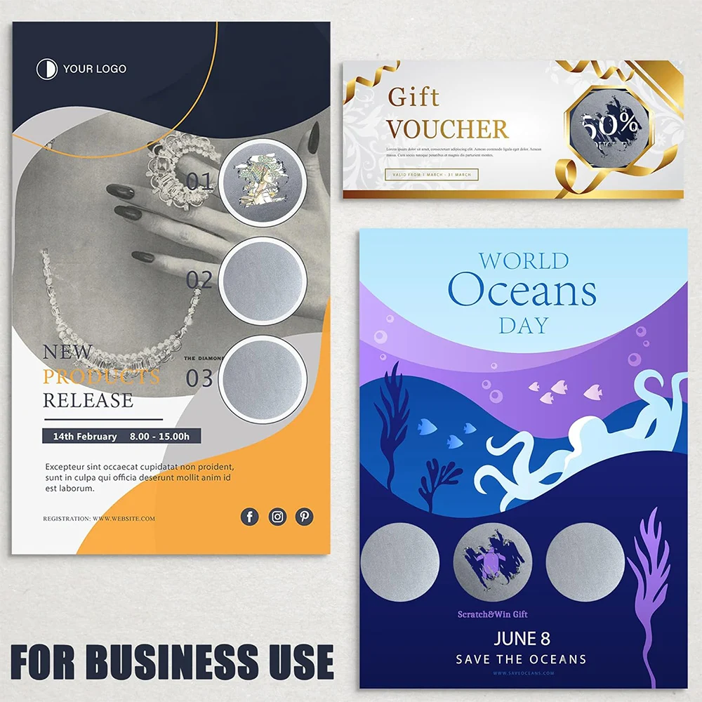 300 Stuks/Rol Cadeau Afdichting Kras Van Stickers 1 Inch Label Sticker Diy Cadeau Pakket Sticker Envelop Briefpapier Decoratie Label