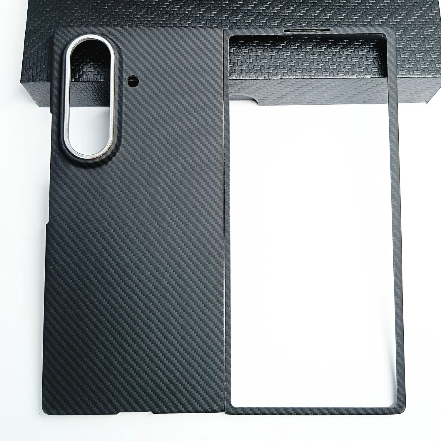 

Genuine 600D Aramid Carbon Fiber Magsafe Case For Samsung Galaxy Z Fold 7 Fold7 ZFold7 Matte Thin Magnetic Bulletproof Cover