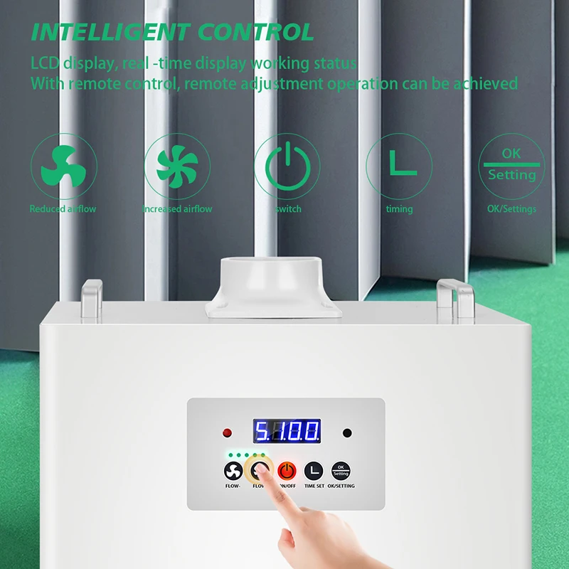 Best Selling Dental Dust Collector Dental Vacuum Cleaner H13 Air Filter for Dental Laboratory