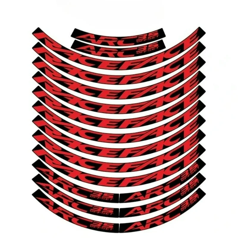 17 個/個、ライディングステッカーと装飾用、RAFA ARC35 マウンテンホイールセット用 - 自転車アクセサリー、自転車ステッカー、ロードバイク