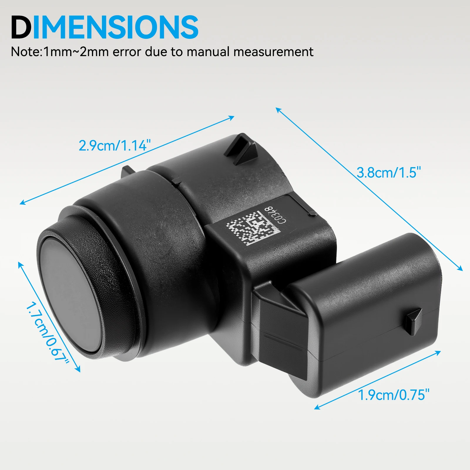 66206934308 66209196705  PDC Parking Sensor For 1 3 X1 Z4 Series Mini R56 R57 R58 2005 2006 2007 2008 2009 2010 2011 2012 2013