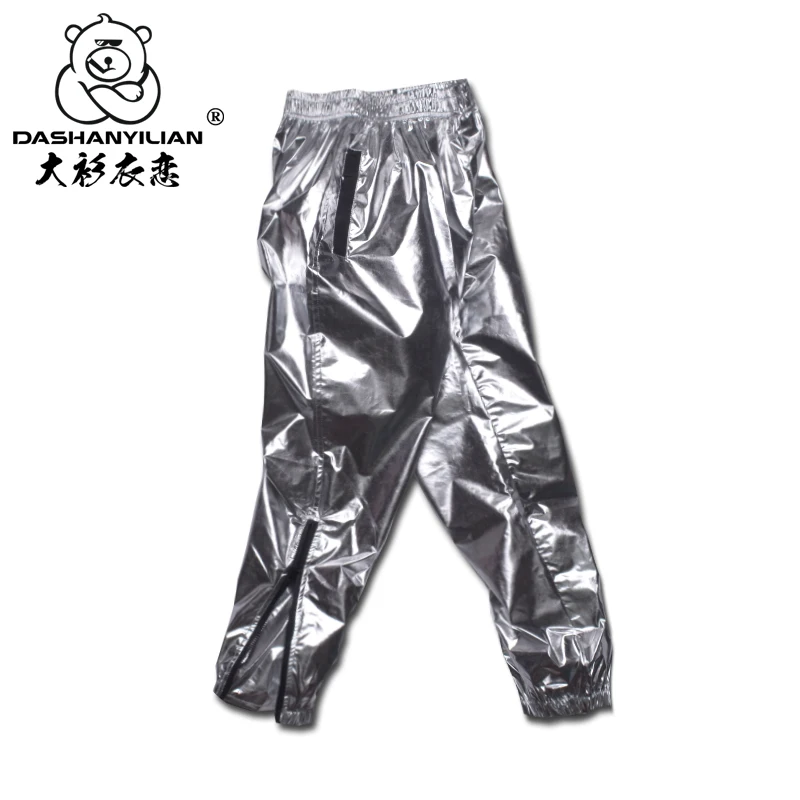 

Серебряные брюки свободного кроя Harlan Performance T orm повседневные брюки для мужчин модные спортивные штаны в стиле хип-хоп большого размера