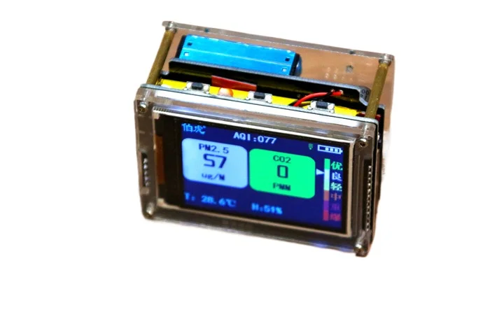

Новый детектор качества воздуха, дымка, формальдегид, частицы CO2, материал, прибор промышленного класса «сделай сам», точность G7
