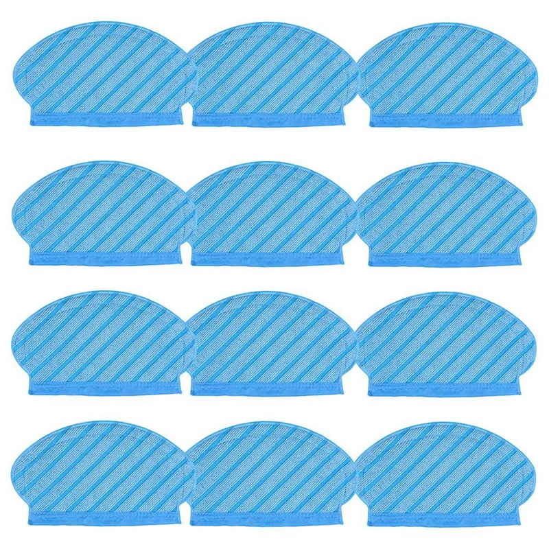 

12 Pcs Mop Cloth Pads For Ecovacs Deebot OZMO 950 OZMO 920 OZMO 905 Vacuum Cleaner Spare Parts