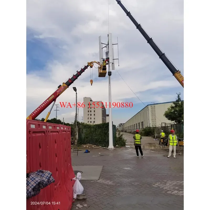 WMWMNU Reliable 2KW Vertical Axis Wind Generator Technologically Advanced Professional Certification for Home 96V 120V 220V
