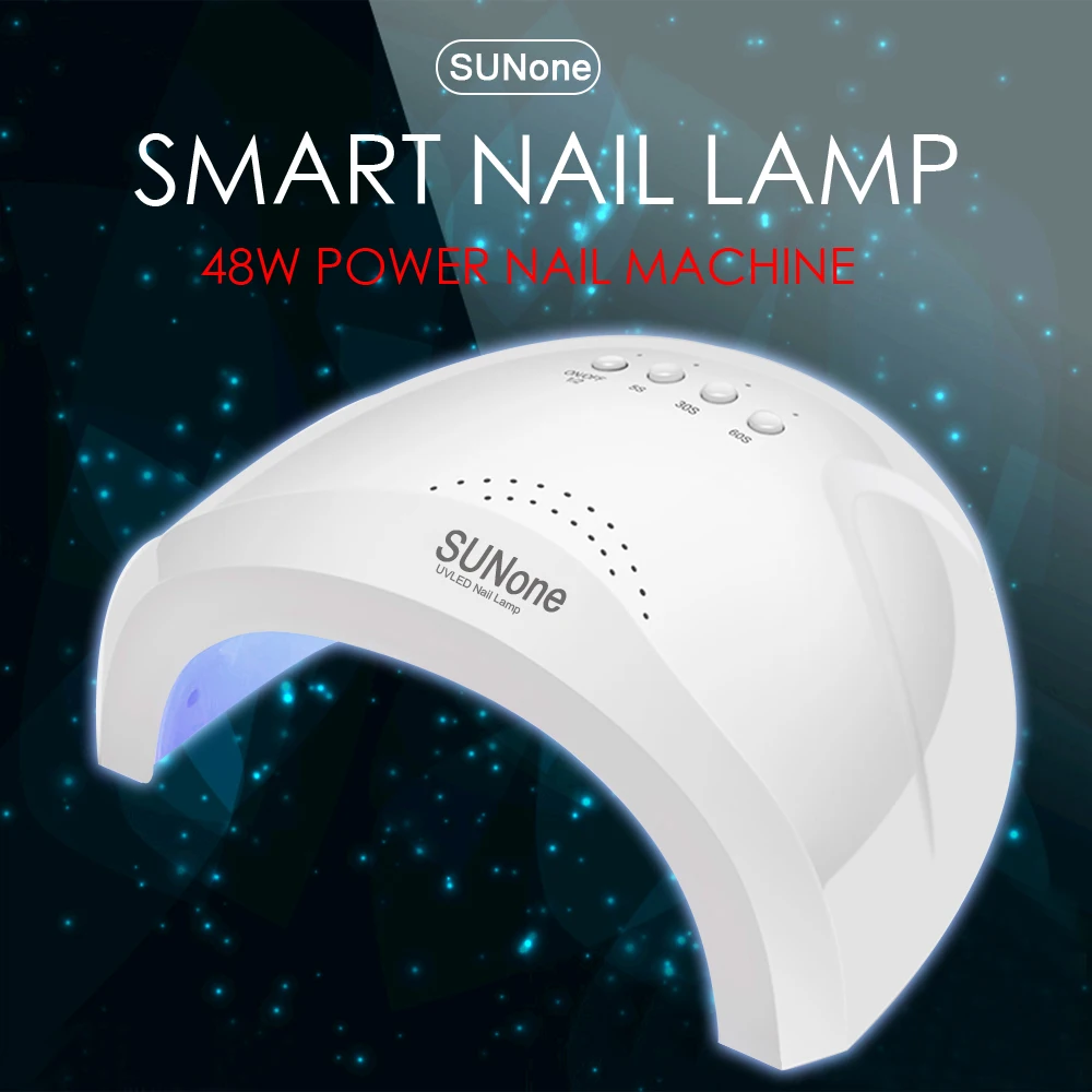 Smart 48W UV Led lampada essiccatore per unghie per tutti i tipi Gel per unghie 36 Led lampada per Manicure per unghie luce solare strumento per Nail Art con rilevamento a infrarossi