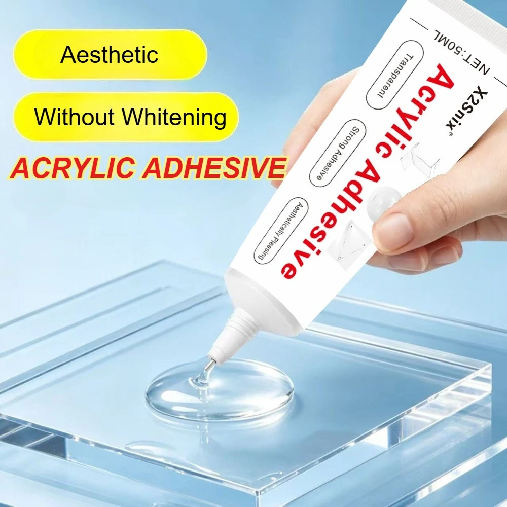 Acrylkleber Transparenter Flüssigkleber Starke Sekundenschnelle Bindung, Wasserfest für Acryl Schnelltrocknender Klebstoff Bastelkleber – Detail 10