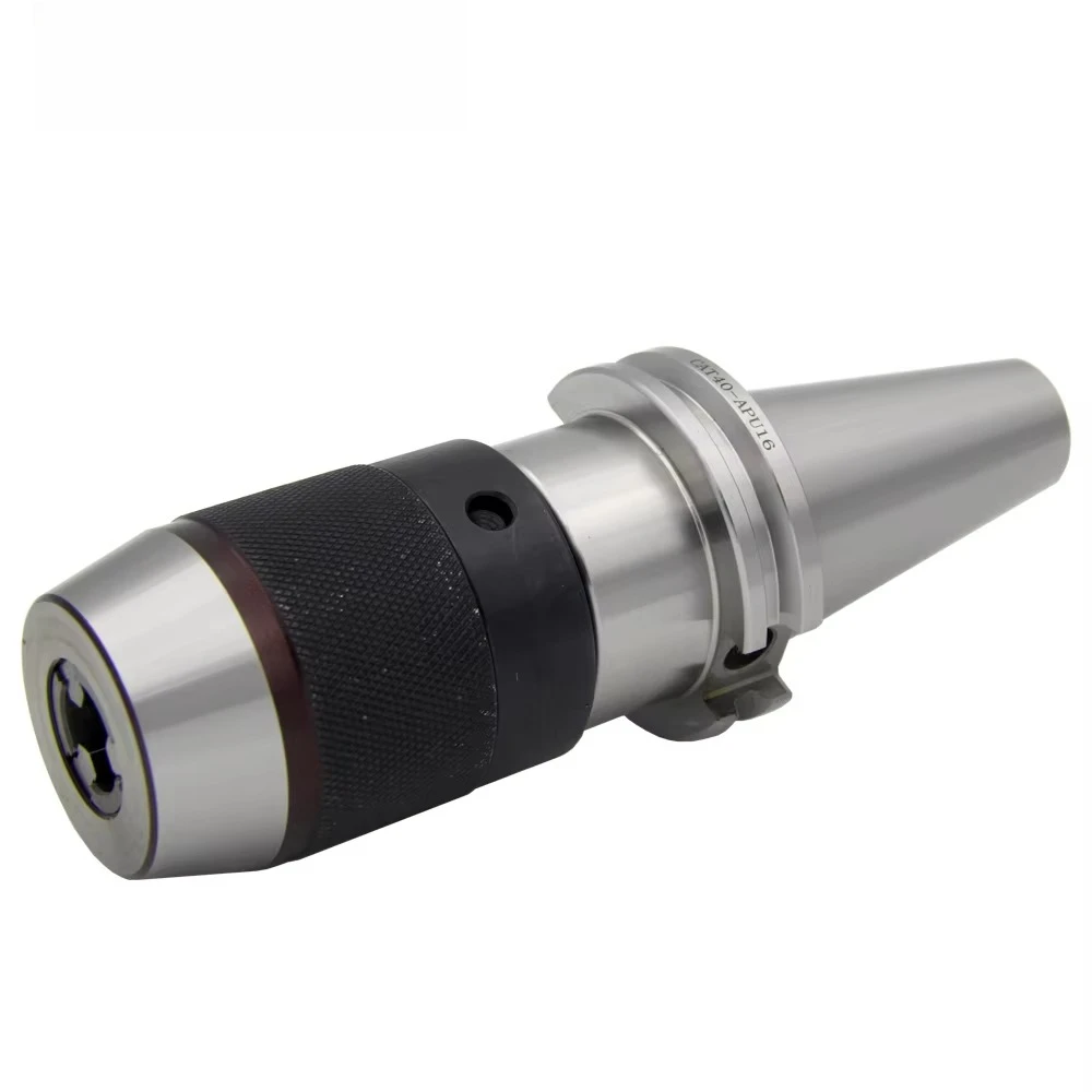 CAT40 Drill Chuck APU Tool Holder for CNC Machinery