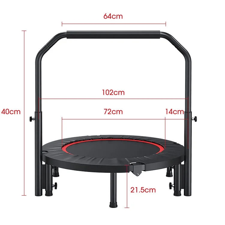 Adults Indoor Workout Exercise Trampoline Fitness Rebounder 40/48