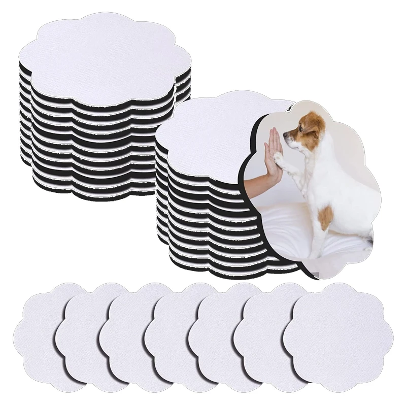 

30 Pieces Sublimation Blank Cup Coasters for Creative DIY Supplies Cup Coasters