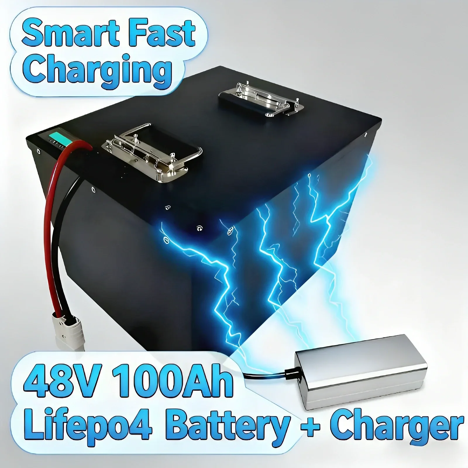 

Аккумулятор LiFePO4 48 В, 100 Ач: Bluetooth BMS + управление через приложение! Солнечные резервные системы Powers, электронные скутеры, электрические велосипеды, автономный инвертор