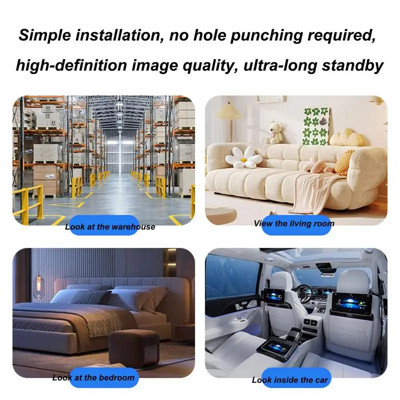 Wireless WiFi Camera Smart Security House Camera 2-Way Talk Indoor Video Cam With Remote Phone App For Children Room House