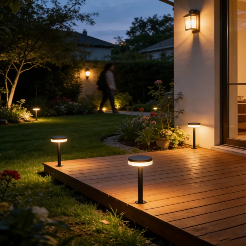 Lawn light waterproof ground plug electric homestay courtyard light outdoor LED garden landscape light garden villa grassland li