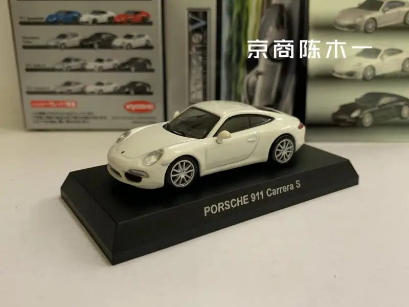 

KYOSHO 1:64 porsche 911 Carrera S Collection die cast alloy trolley model ornaments gift toys