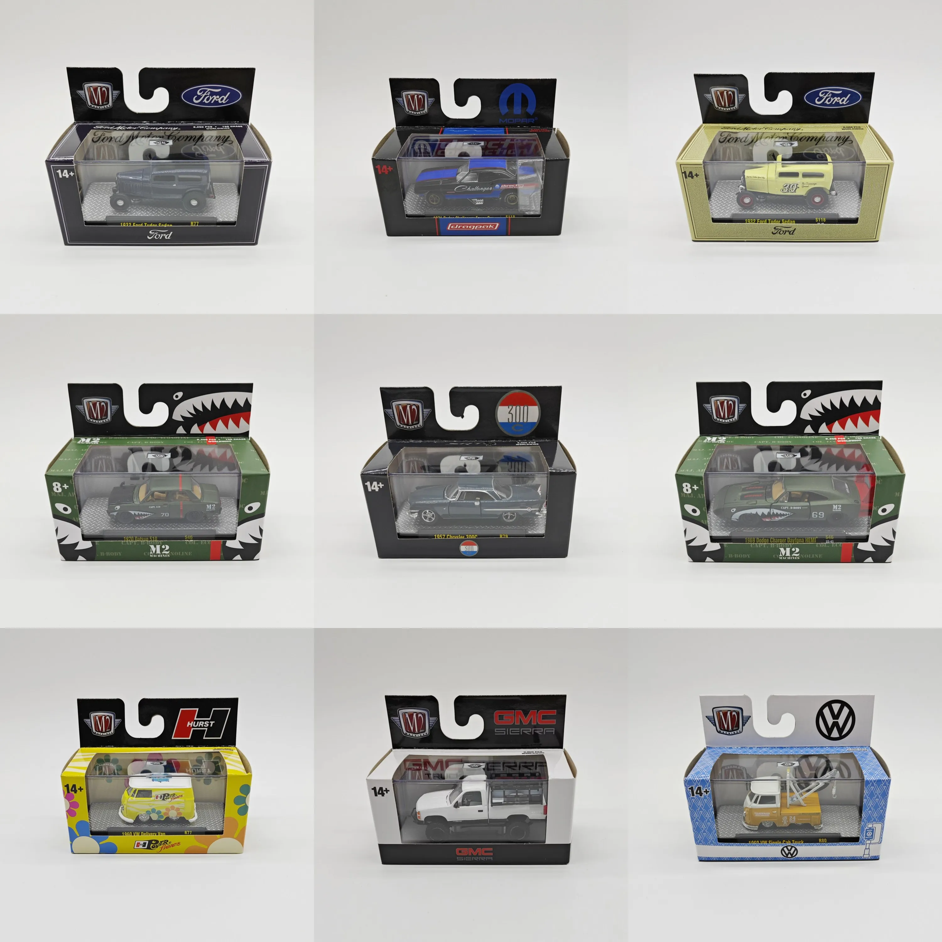 

Литой под давлением M2 масштаб 1:64 Ford Dodge Volkswagen GMC Datsun Chrysler, модель автомобиля из сплава, Коллекционная игрушка, подарок, сувенир, украшение для дисплея