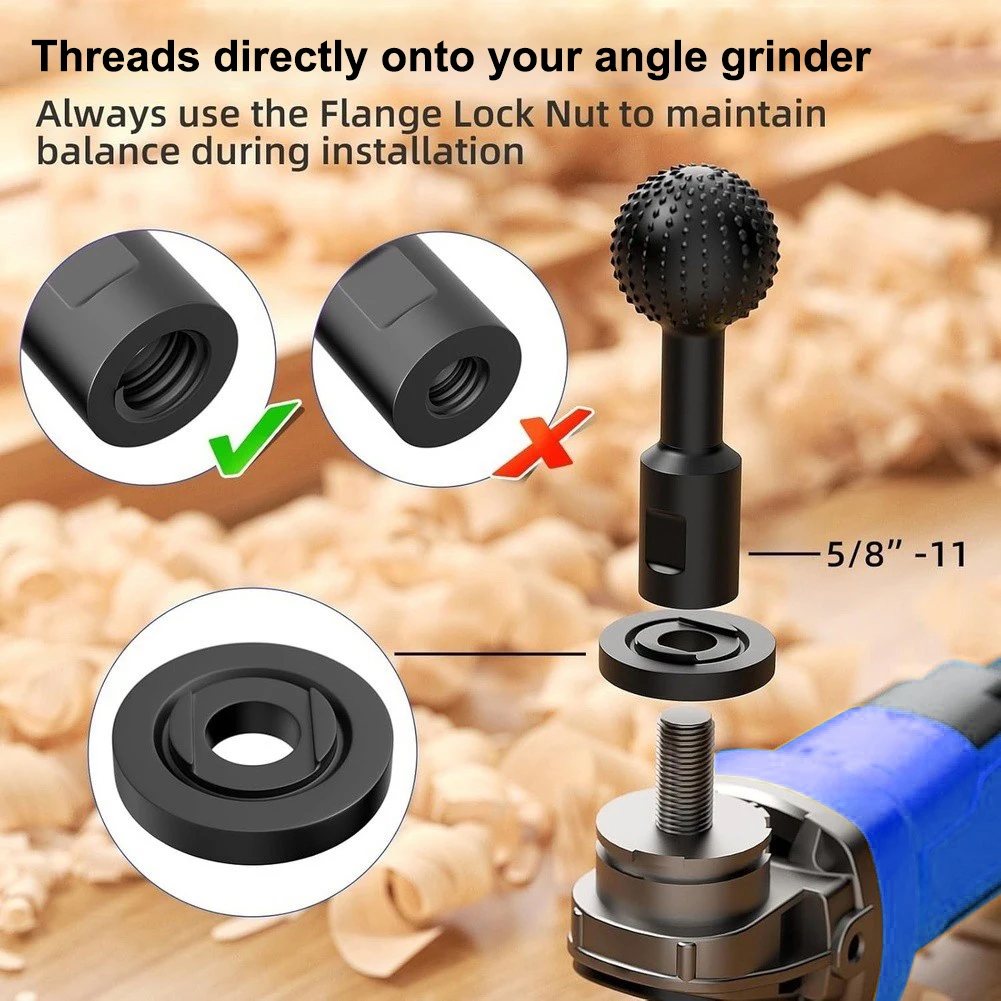 Carbide Ball Gouge Set 8 Piece for SoftFor Wood Carving Including Beech Pine Spruce with 1/4 inch Hexagonal Shank