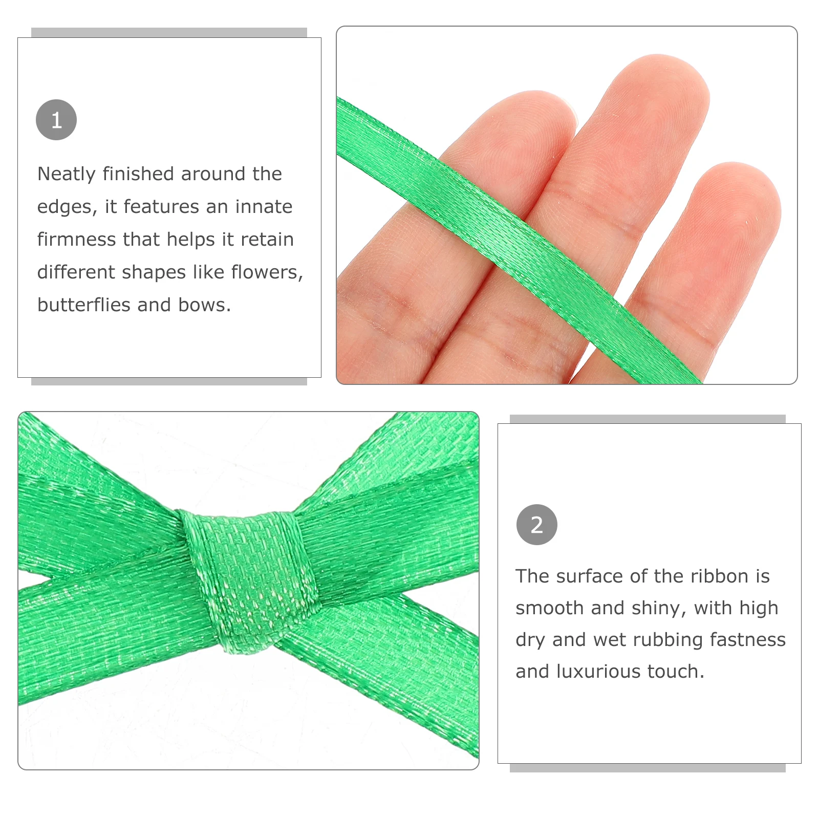 

Silk Ribbon 0 6cm Wide Gift Wrapping Ribbons Decorative Packaging Supplies Polyester Edge Finished Christmas Balloon DIY Craft