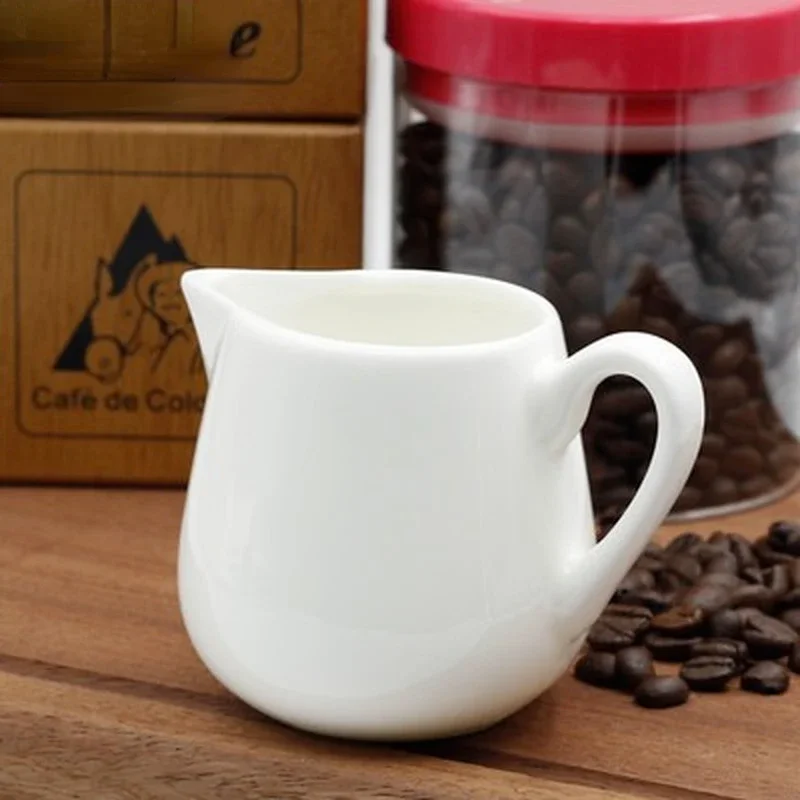 European Afternoon Tea Cafe Coffeeware Ceramic Milk Jug Barista Coffee Maker Tools Pitcher Cup Cafeteira Espumador De Leche