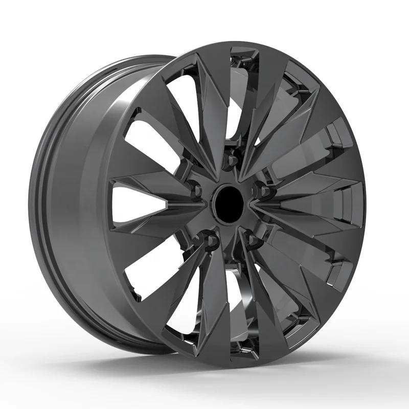

China factory wholesale high quality 21-23 inch gun gray forged wheels custom aluminum alloy bus wheels brand new