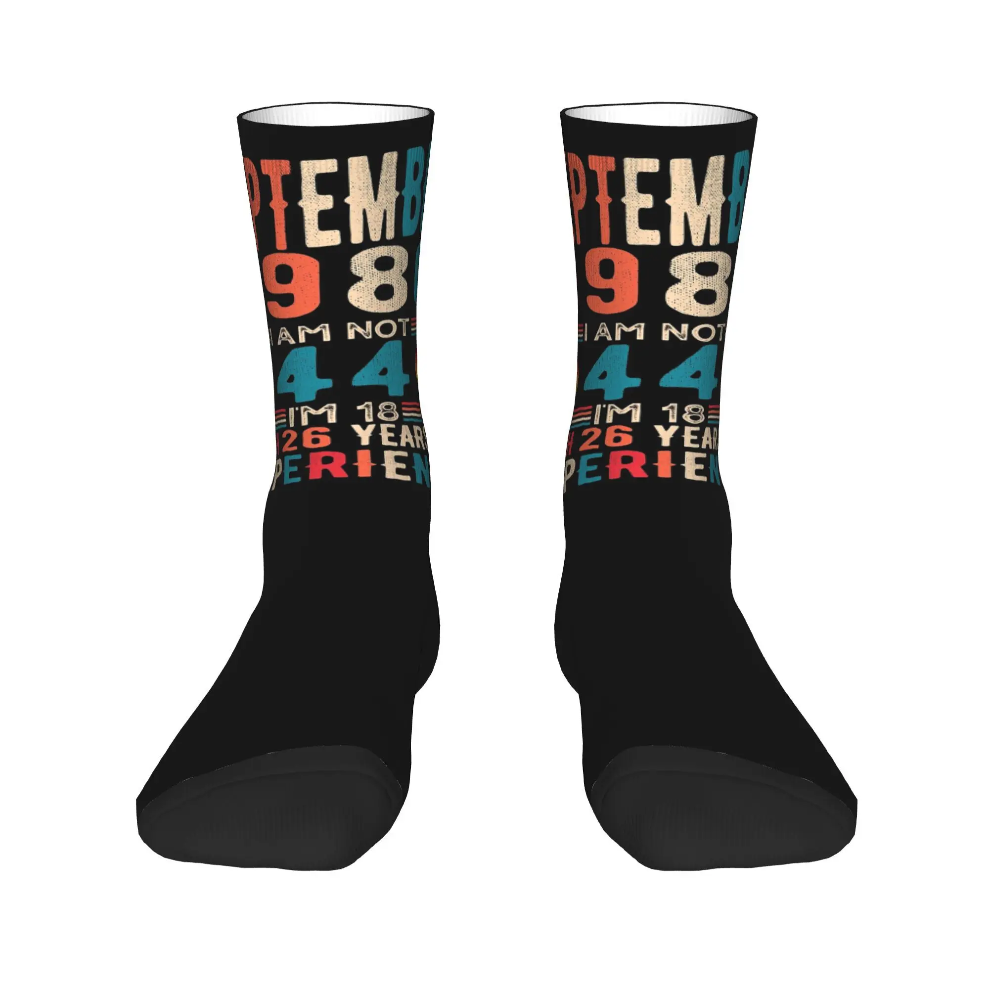 جميع المواسم سبتمبر 1980 أنا لست 44 أنا 18 مع 26 عامًا من الخبرة الجوارب Harajuku جوارب امتصاص العرق طاقم الجوارب