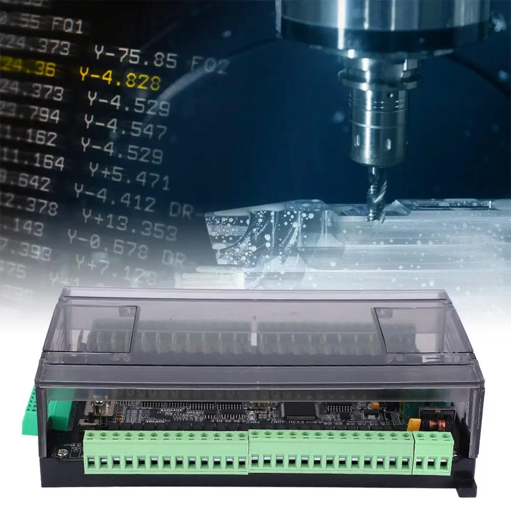 FX3U-48MT PLC Industrial Control Board - 1A, 24V, 48 I/O, High-Speed Counting for Automation Systems