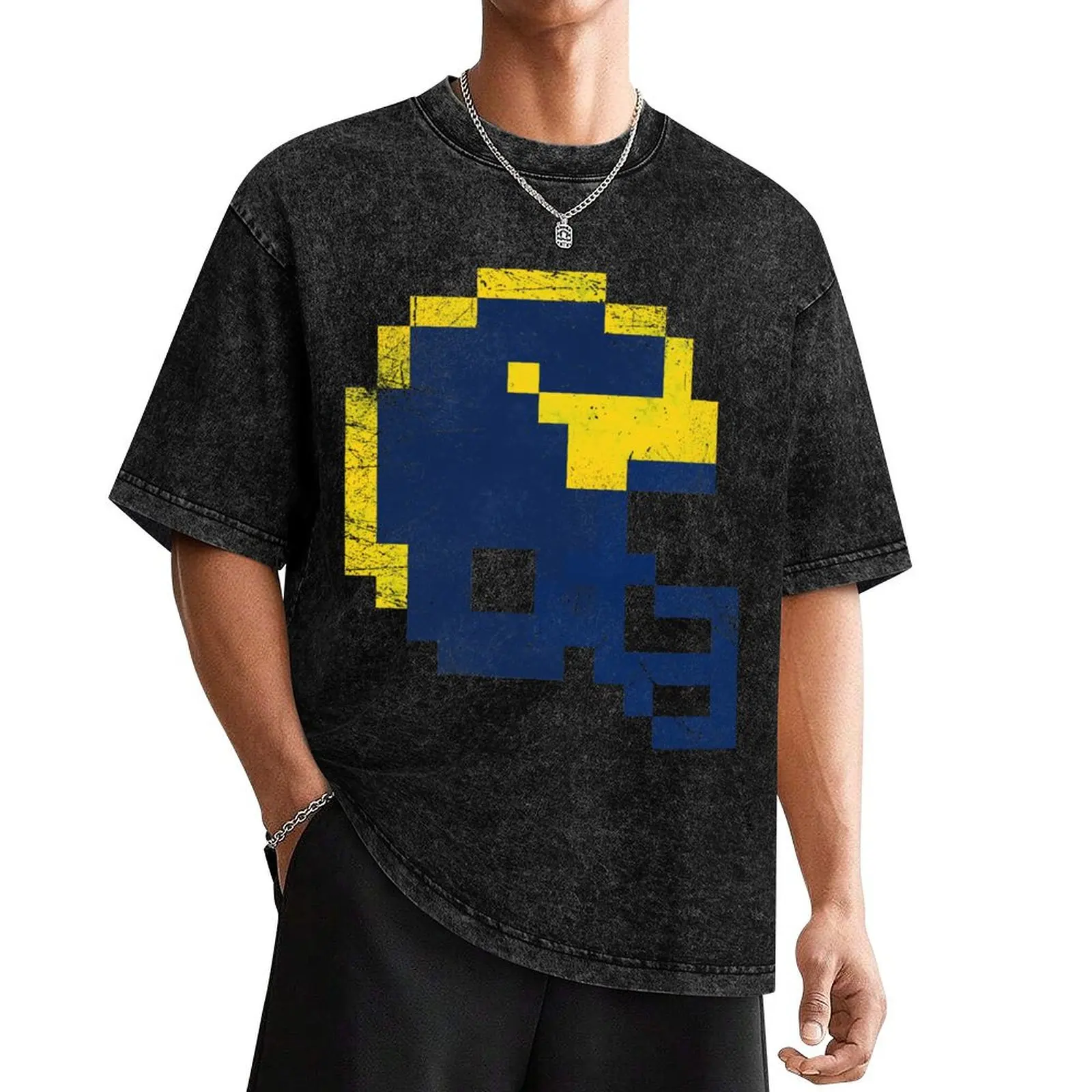 

MICH - Helmet T-Shirt tops cute clothes tees plus size tops Men's t-shirt