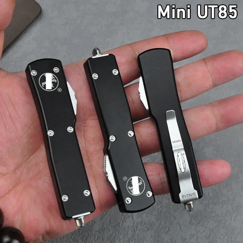 

Mini Micro OTF TechKnife UTX-70 UTX UT85 Series D2 Лезвие Кемпинг Открытый Карманные ножи для самообороны с ЧПУ Алюминиевая ручка Инструменты EDC