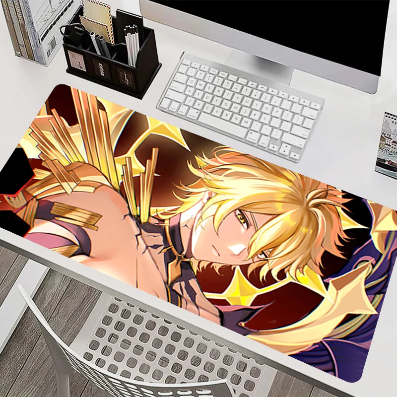 Mouse Pad eSports Gamer Players Speed Mouse Mat Game Extended Desk Mat Honkai Star Rail Phainon Mousepad Non-slip Keyboard Mat - view 4