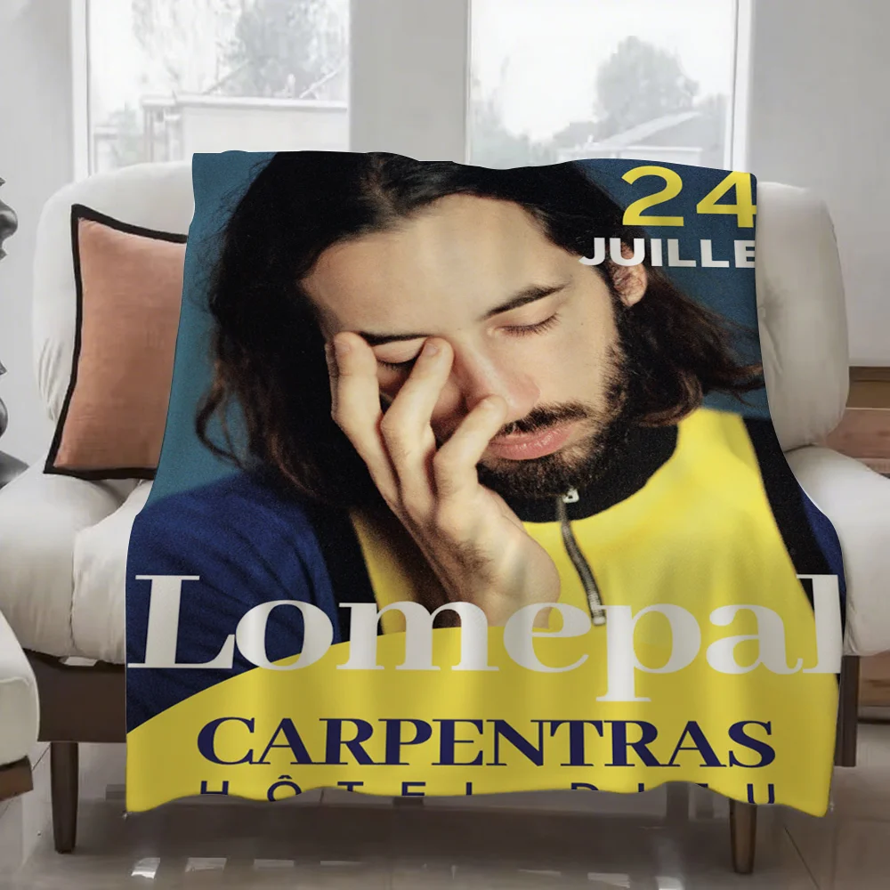 

Lomepal France Rapper Blanket Design Lightweight Throw Blanket For Dorms, Naps, Living Room, Office,Sofa,All-Season