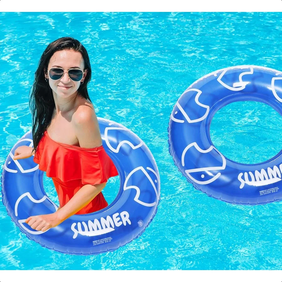 32 Pool Float for Adult3 PCS Iatable Pool Float TubeSummer Swimming Raft for Adults  Pool FloatsHawaiian Swimming Rings Iatable