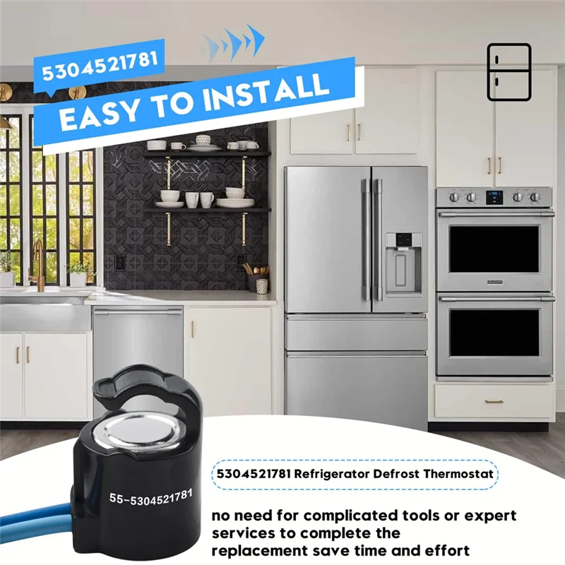 A02M-5304521781 Defrost Thermostat Fits Defrost Thermostat Replacesap6893121,808062701,4931265,5304520990,PS12729016