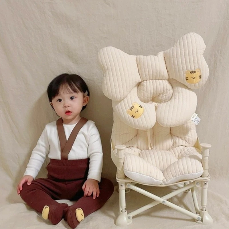 Baby Car Body Support Cushion น่ารักการ์ตูนเด็กที่นั่ง Pad Baby Pram Cushion