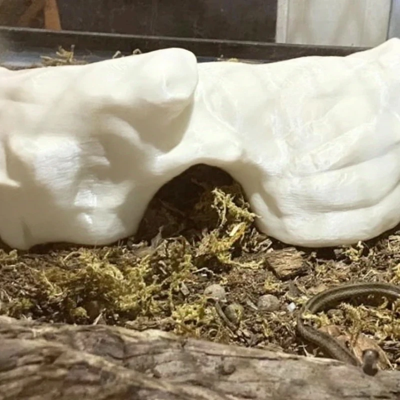 Дом для скрытия рептилий с 3D- – обзор и цена 3D Printing Lizard